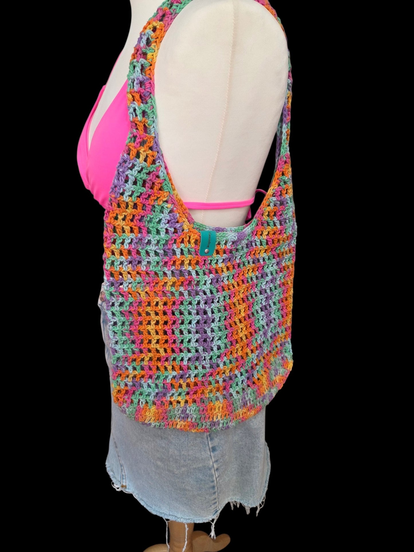 Mesh tote bag