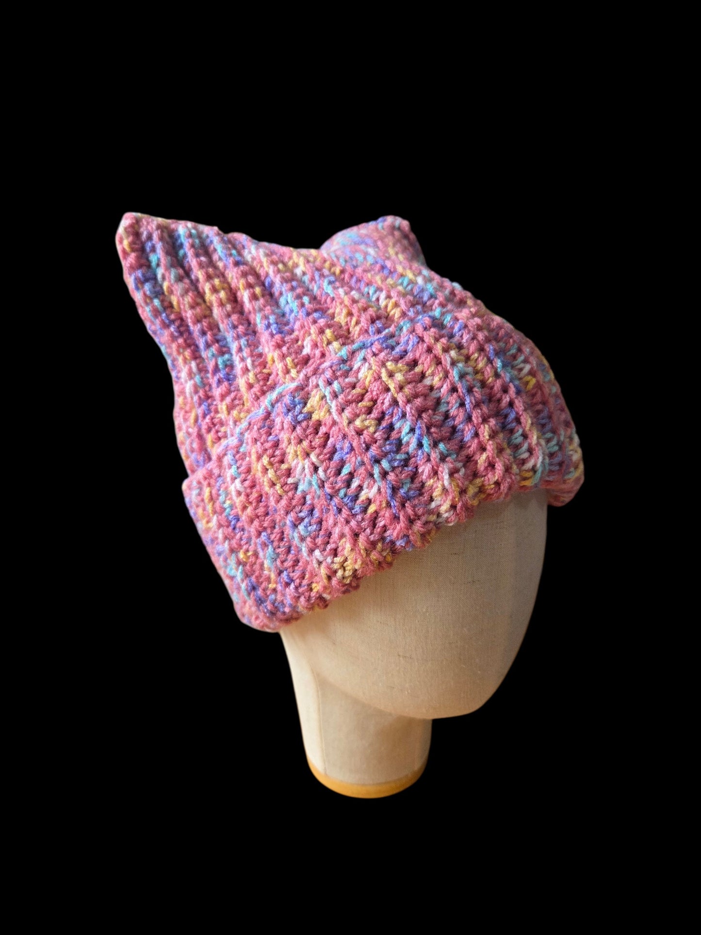 Pink Multi Beanie Hat