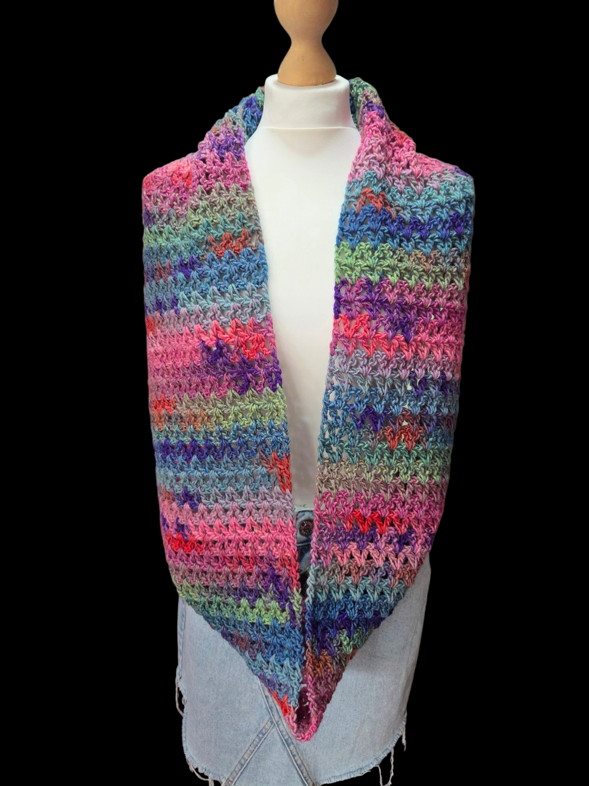 Crochet Infinity Scarf