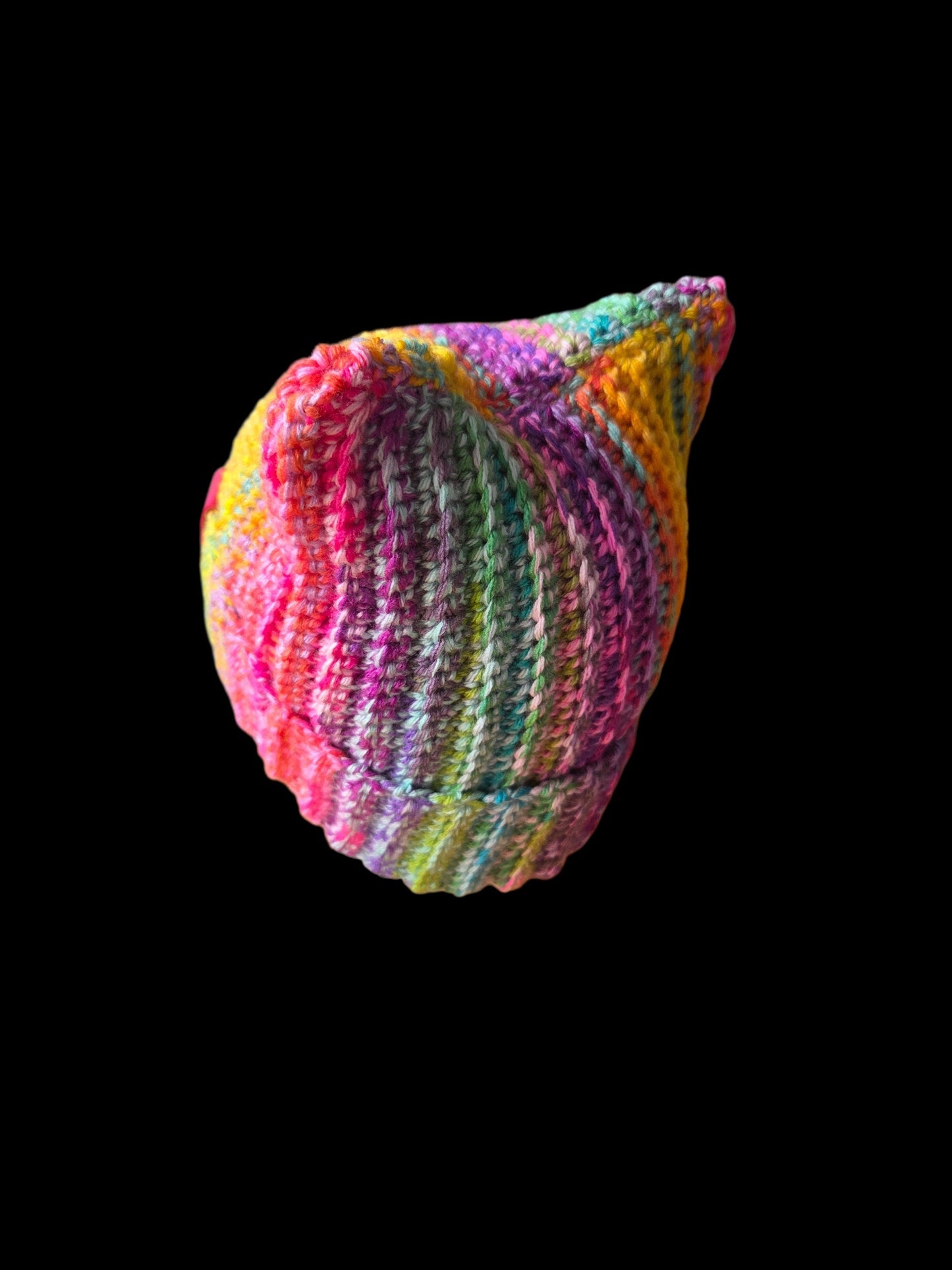 Multicoloured Beanie Hat