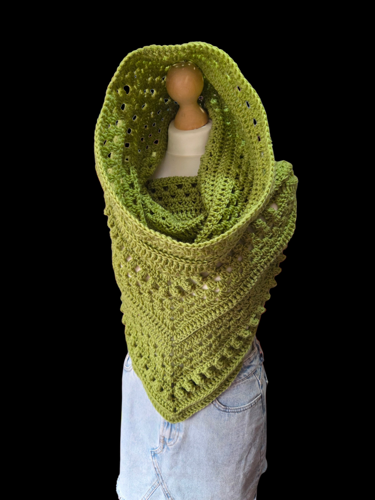 Hooded Cowl Scarf