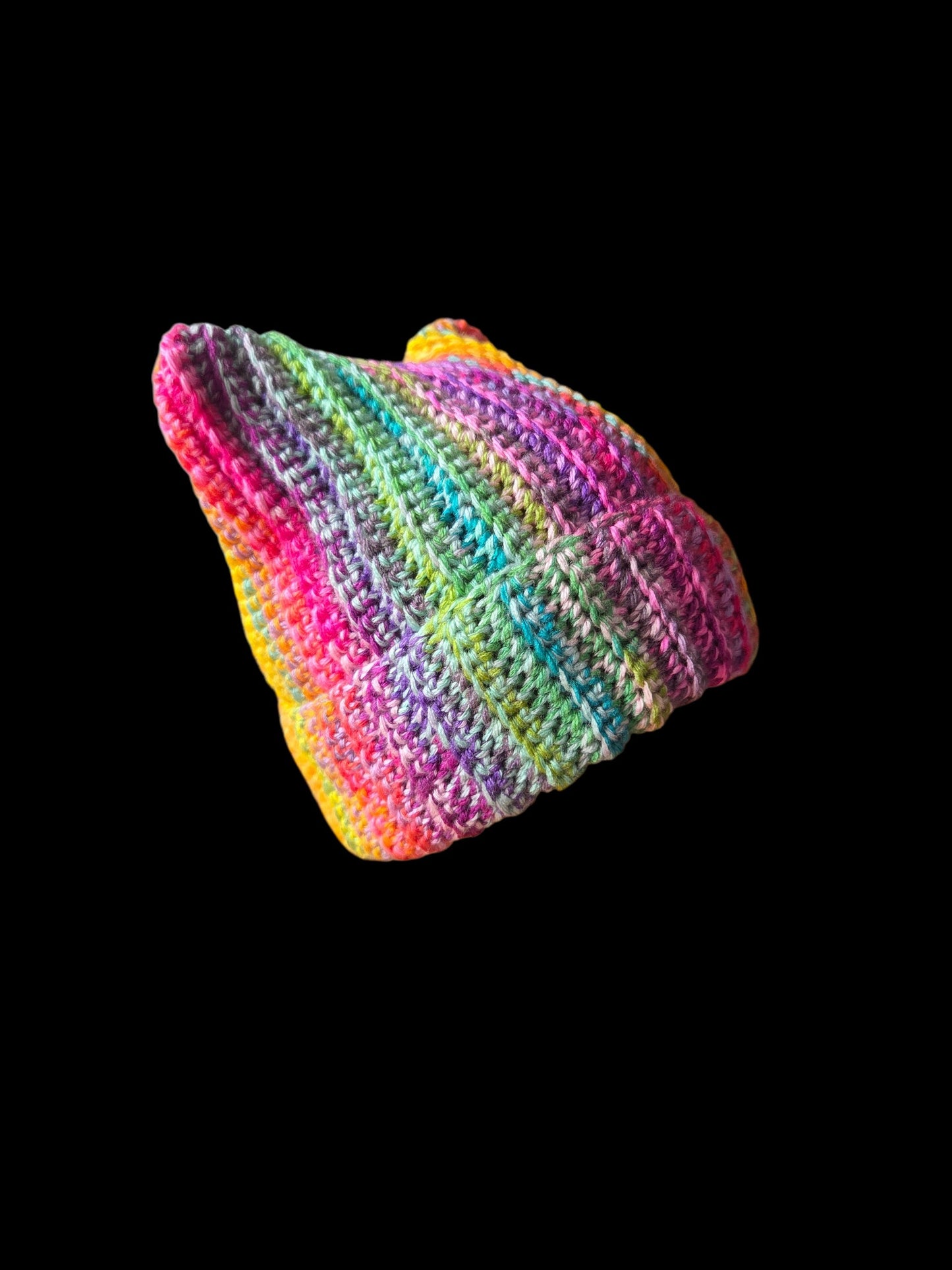 Multicoloured Beanie Hat