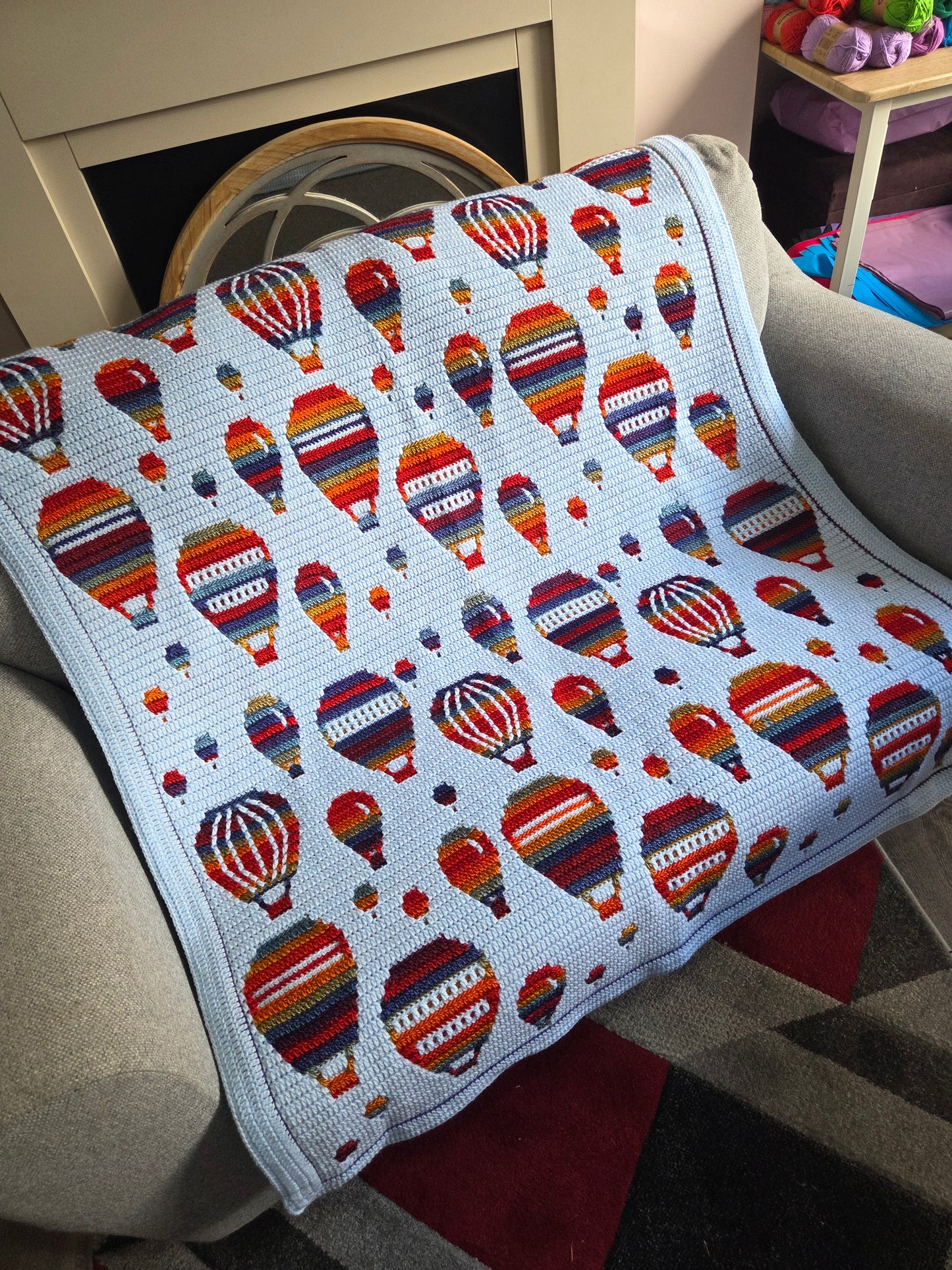 Hot air balloon Blanket