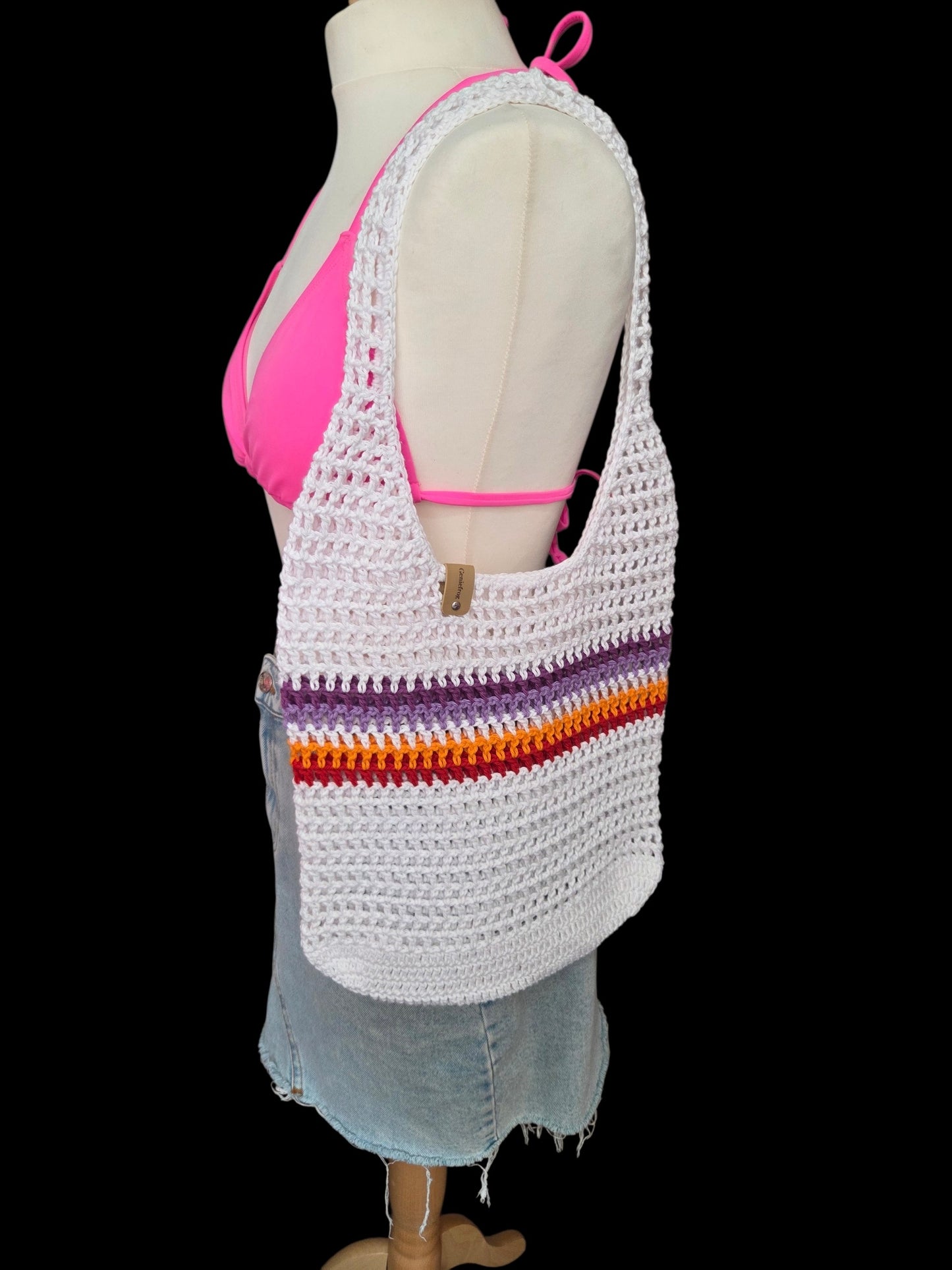 Mesh tote bag